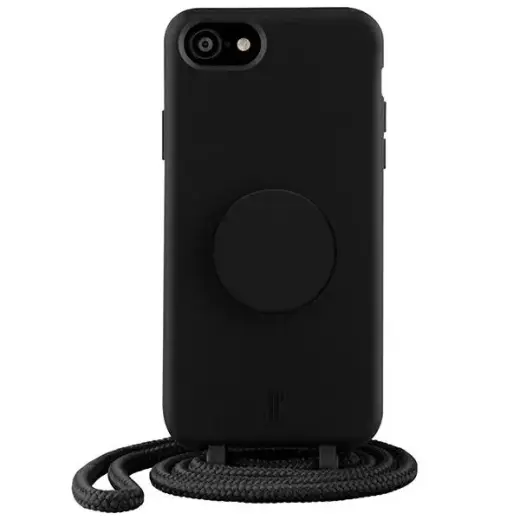 Etui JE PopGrip iPhone 7|8|SE 2020|2022 czarny|black 30007 (Just Elegance)