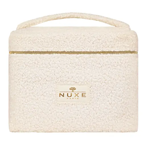 Nuxe, Insti Vanity, Zippered, GWP Textile Pouch, White