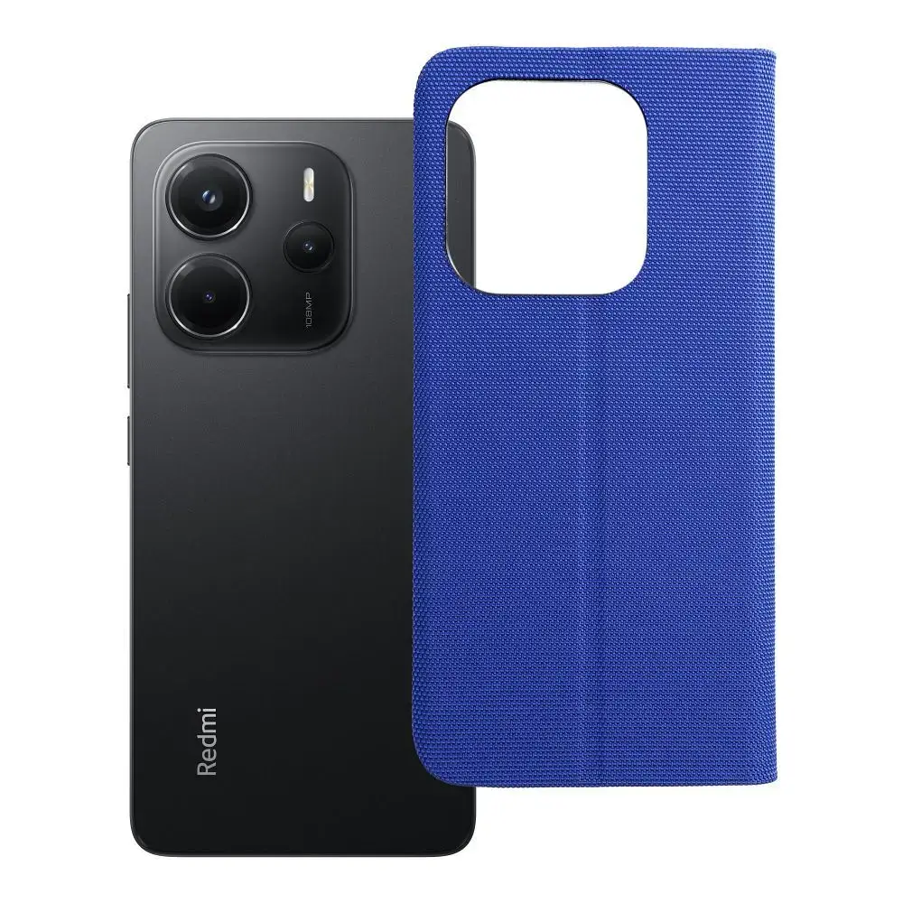SENSITIVE Book case for XIAOMI Redmi Note 14 4G (GLOBAL - 164,84mm x 78,15mm x 8,16mm) light blue