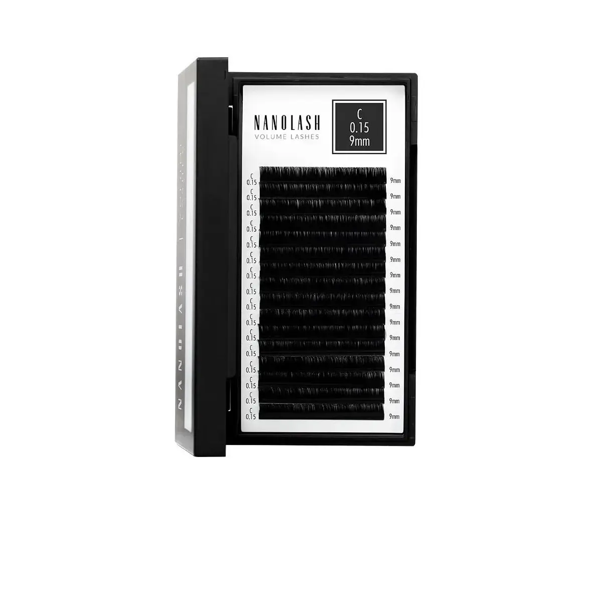 Nanolash - Volume Lashes Pestañas Postizas 0.15 C 9 Mm 1 U