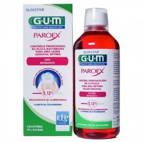 G.U.M Paroex Mouthwash Anti-Plaque Treatment 300ml Gum