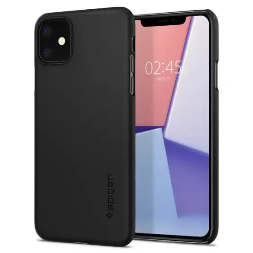 Spigen Thin Fit iPhone 11 czarny black 076CS27178