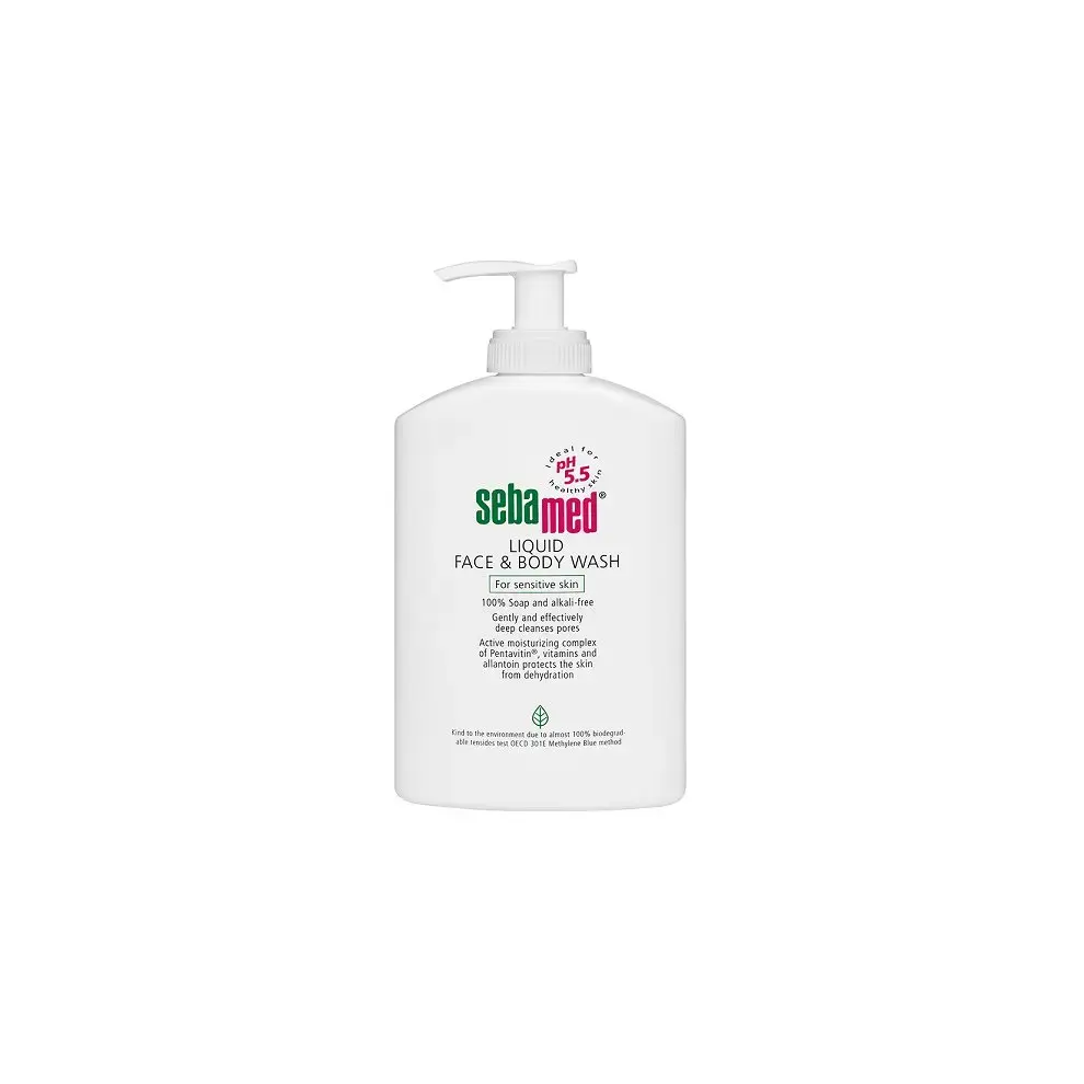 Sebamed Liquid Face & Body Wash for Sensitive and Problematic Skin 1000ml/33.8oz