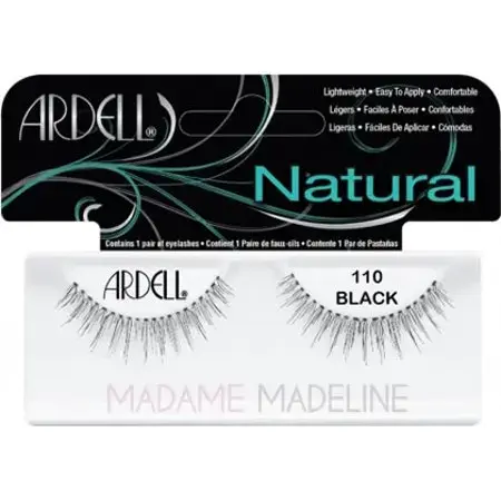 Ardell Natural Lashes 110 Black 1 Pair