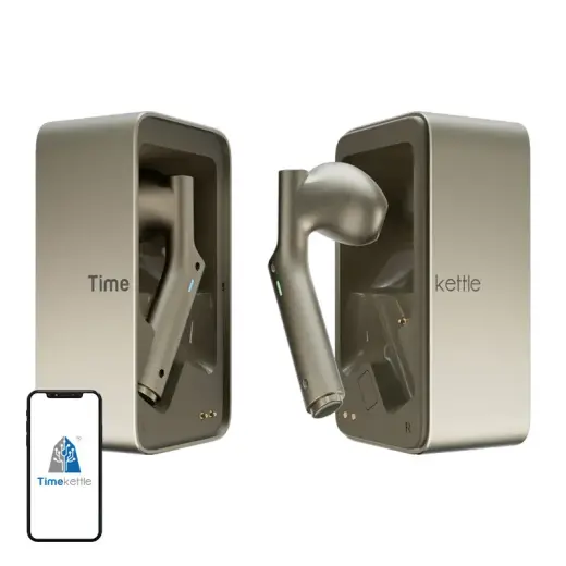 TIMEKETTLE W4 Translation Earbuds (Gold)