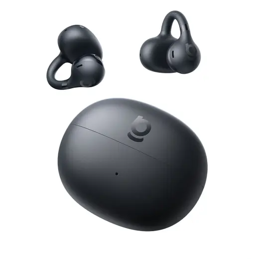 OWS Baseus Bass BC1 Earphones with Clip - Black