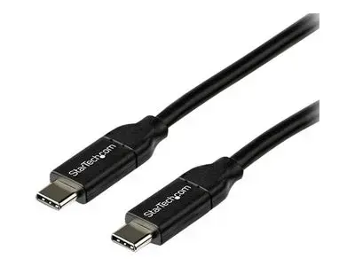 StarTech.com 2m 6ft USB C to USB C Cable - 5A PD - USB 2.0 USB-IF Certified - USB-C cable - 2 m