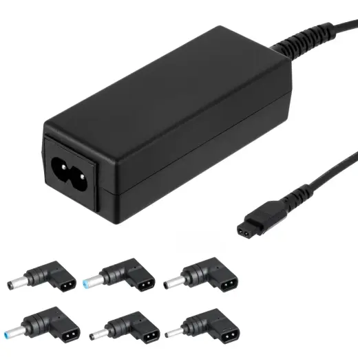 Notebook power supply Akyga AK-NU-11 45W universal 6 plugs 1.2m