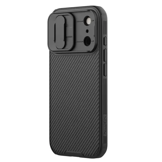 Nillkin CamShield PRO phone case for iPhone 17 Pro black (with camera lens protection)