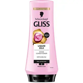 Schwarzkopf Professional Gliss Kur Liquid Silk Shine Conditioner - Balzám pro lesk vlasů 200ml