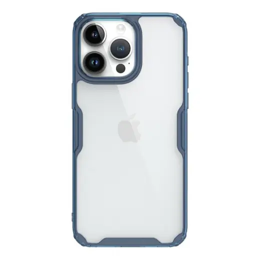 Nillkin Nature Pro phone case for iPhone 15 Pro Max blue