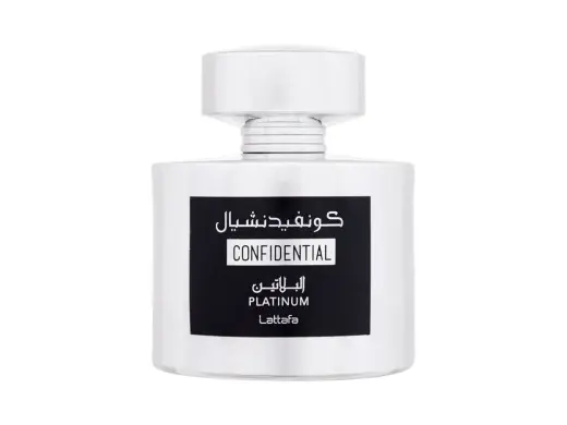 Lattafa Confidential Platinum Eau de Parfum 100 ml