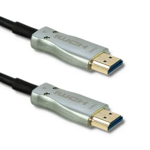Qoltec HDMI cable v.2.0 A male | A male | AOC | 20m