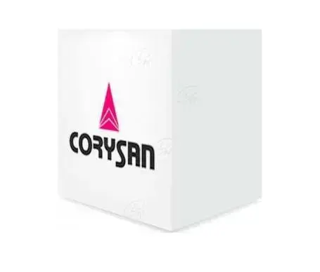 CORYSAN Latex Gloves, Small, 100 Units