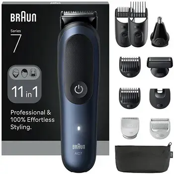 Braun Series 7 AIO7540 Dark Blue 11in1 - multi-purpose trimmer