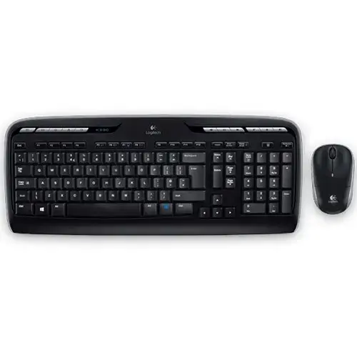 LOGITECH MK330 Wireless Combo - BLACK - UK