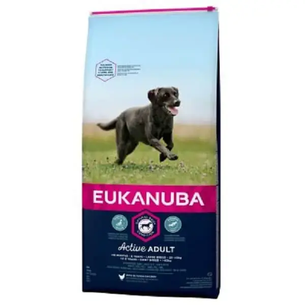 Сухой корм для собак - Eukanuba Adult Large Chicken, 15 кг