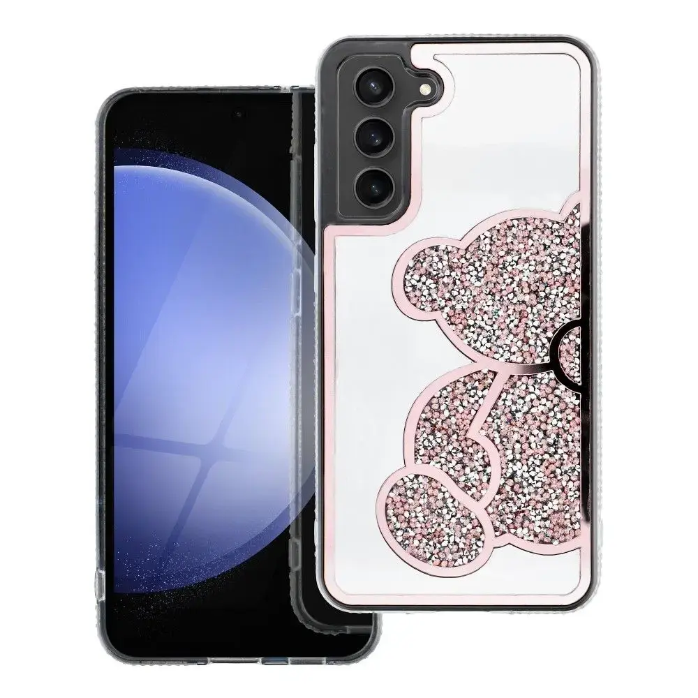 TEDDY BEAR Case for SAMSUNG S25 FE pink