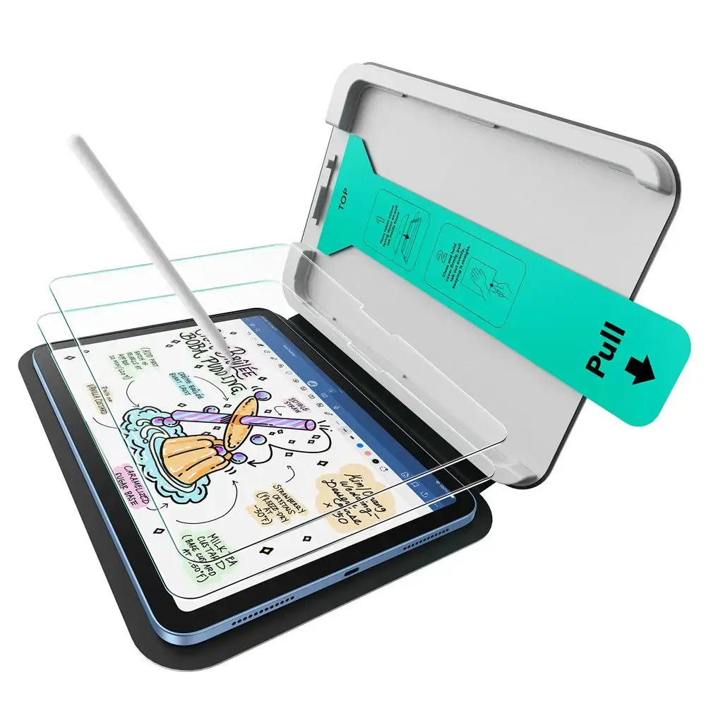SZKŁO HARTOWANE ESR PAPER FEEL 2-PACK IPAD 10.9” 10 / 2022 / 11” 11 2025 CLEAR