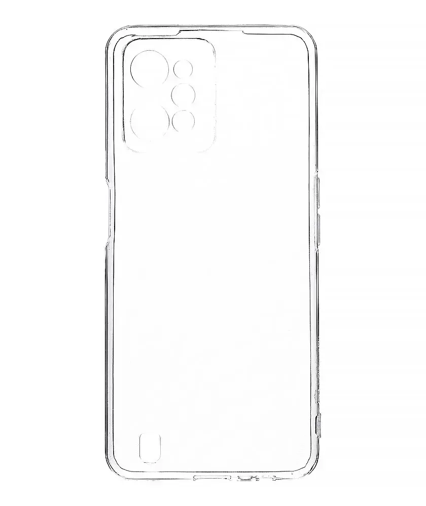 Tactical TPU Cover for Realme C31 Transparent