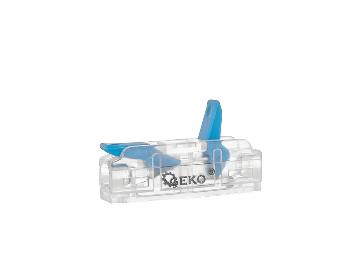 Ātrais caurejošais elektriskais savienotājs 2x0,2-4mm²