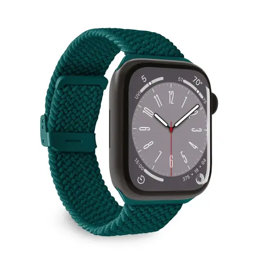 Puro Loop nutikella rihm Apple Watch (38/40/41 mm) jaoks | nailonist | roheline