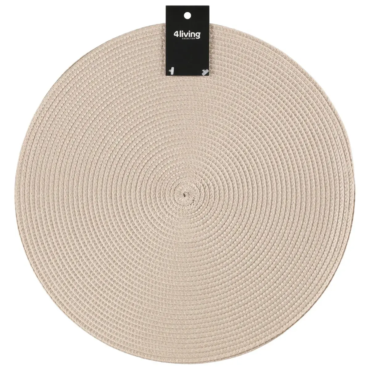 Table mat Miida 38cm, beige, 2 pcs