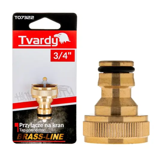 3/4" kraaniühendus BRASS-LINE seeria