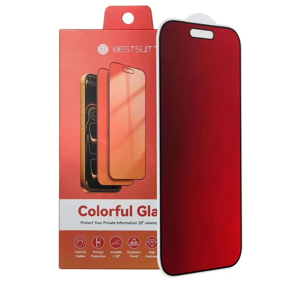 Bestsuit Flexible Hybrid Glass 5D Colorful