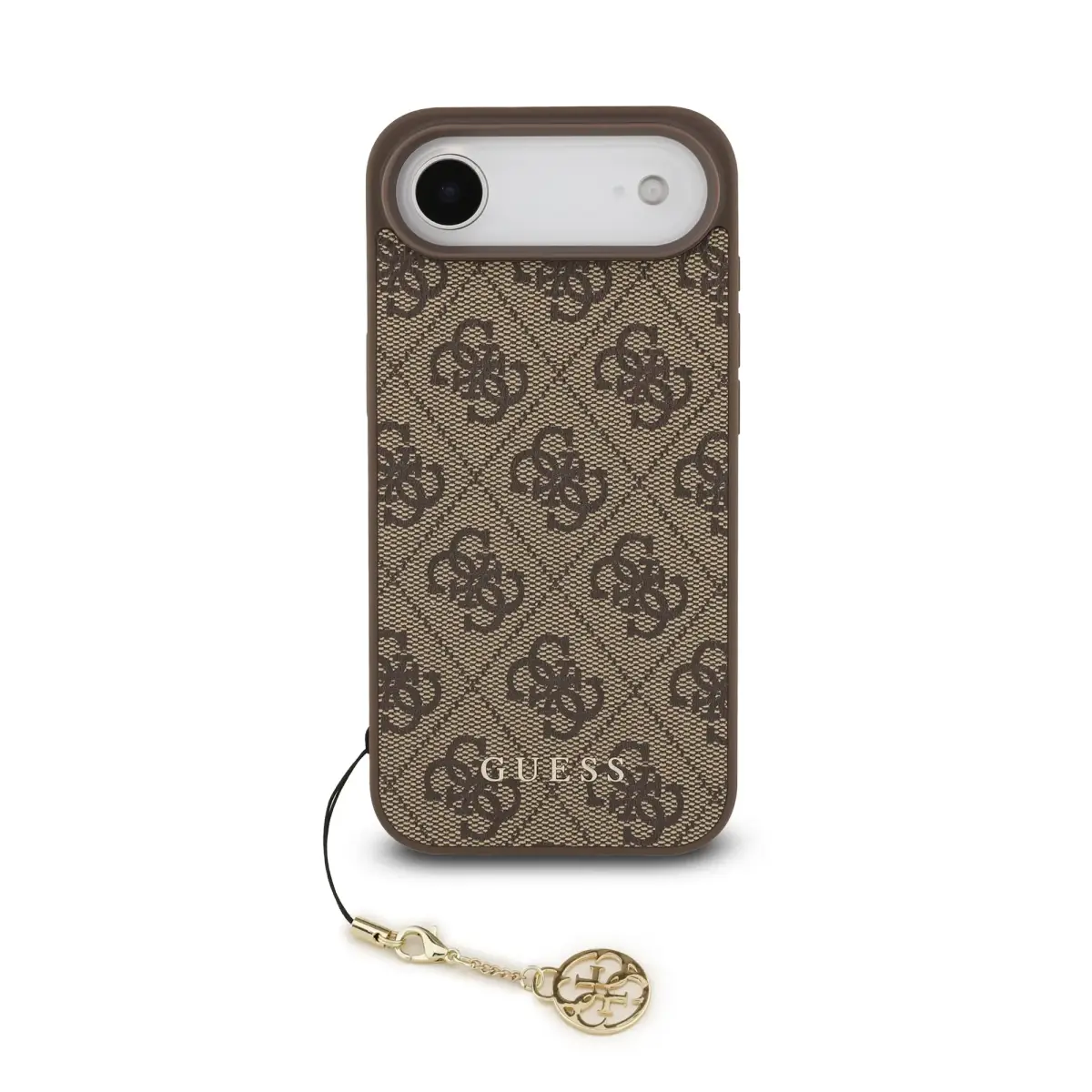 Guess 4G Charm Case for iPhone 17 Air Tone on Tone Brown