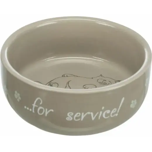 Bļoda dzīvniekiem, keramika - Trixie Ceramic Bowls, 0.3l/11cm