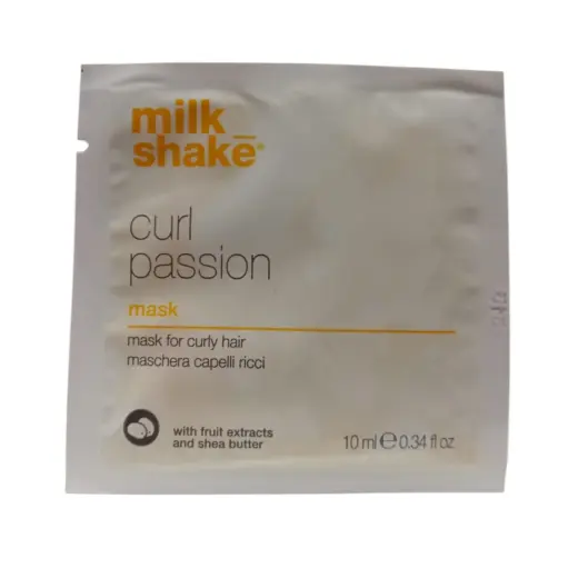 Milk Shake, Curl Passion, Active Milk, Hair Treatment Cream Mask, For Hydration, 10 ml