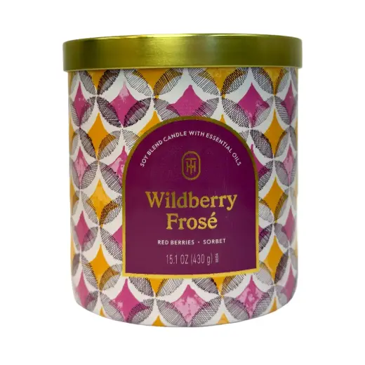 Aromātiskā svece Wildberry Frose 430gr, +/- 50h