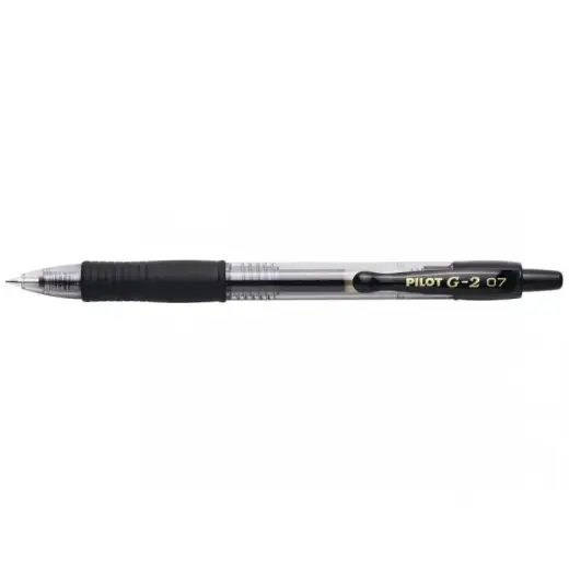 Pilot G2 07 Black Schwarz (BL-G2-7-B) (BLG27B)