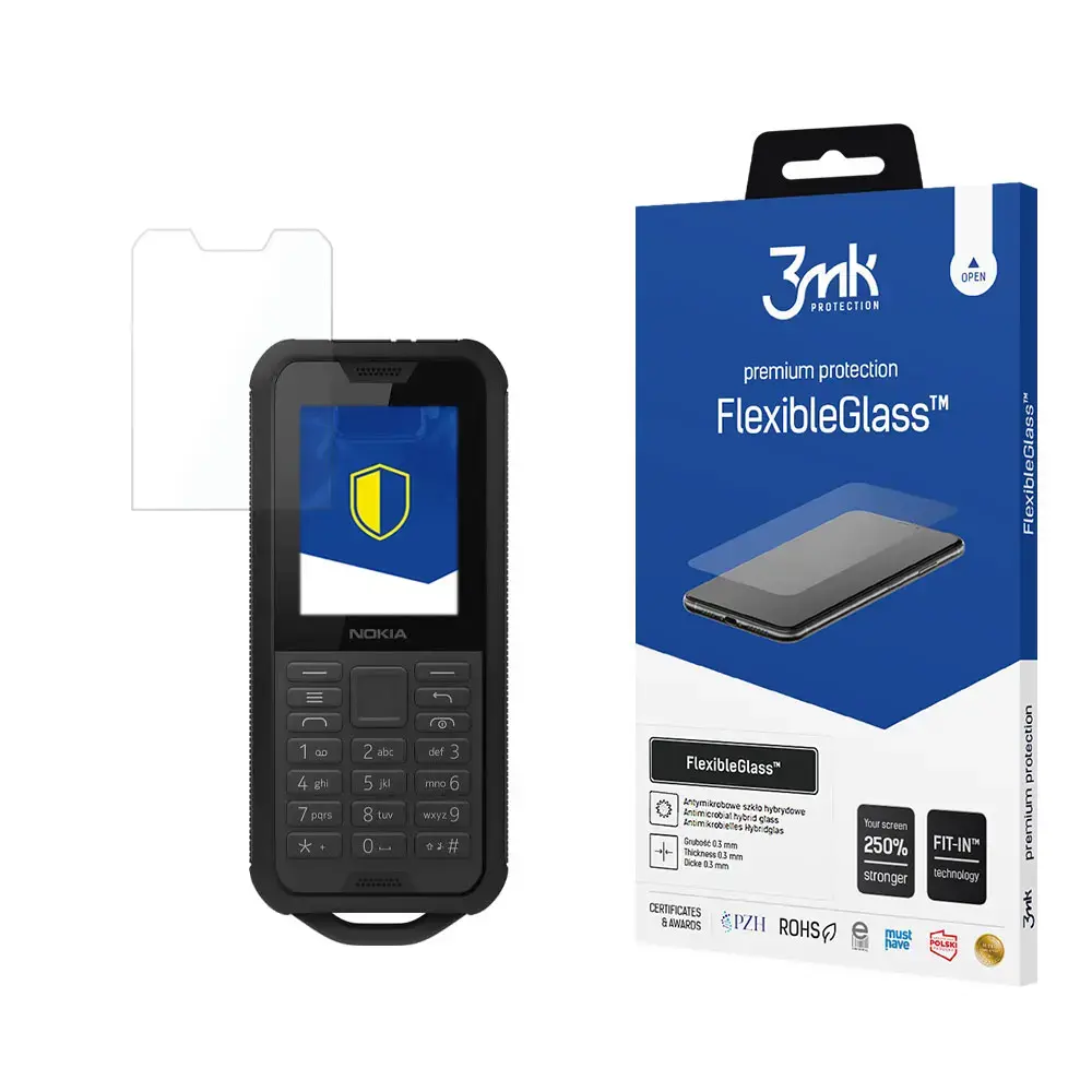 Nokia 800 Tough - 3mk FlexibleGlass™ screen protector