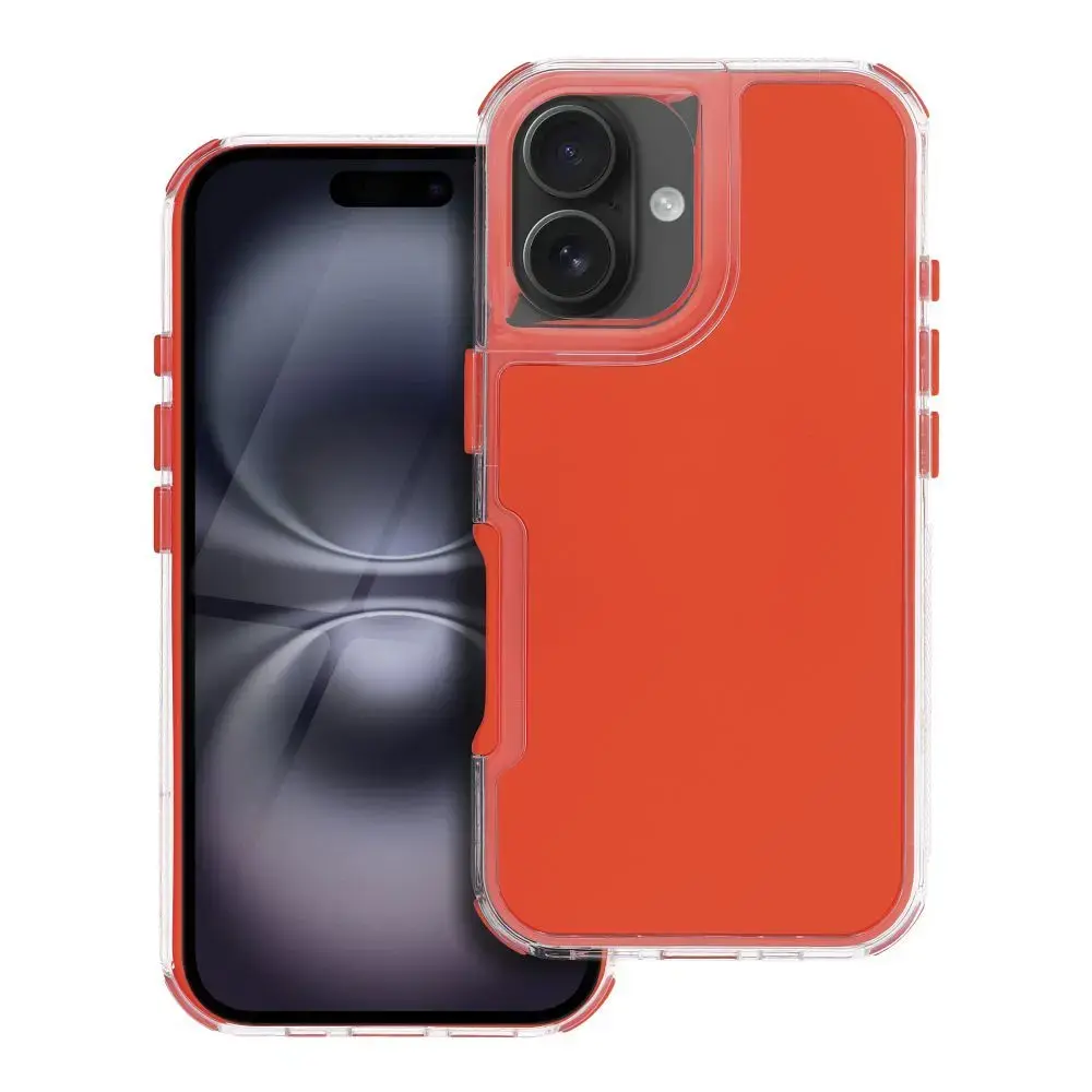 MATRIX maciņš telefonam iPhone 16 oranžs