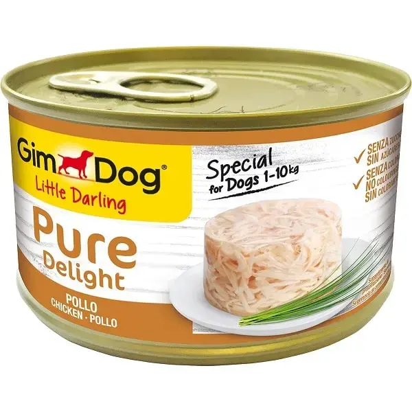 Консервы для собак - GimDog Little Darling Pure Delight Chicken 150гр