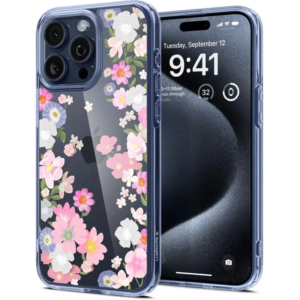 SPIGEN ULTRA HIBRĪDS IPHONE 15 PRO BLOSSOM