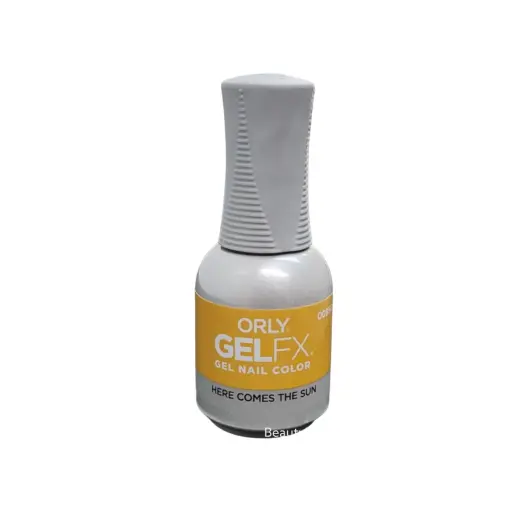 Orly, Gelfx Gel Nail Polish, Semi-Permanent Nail Polish, Here Comes The Sun, 18 ml