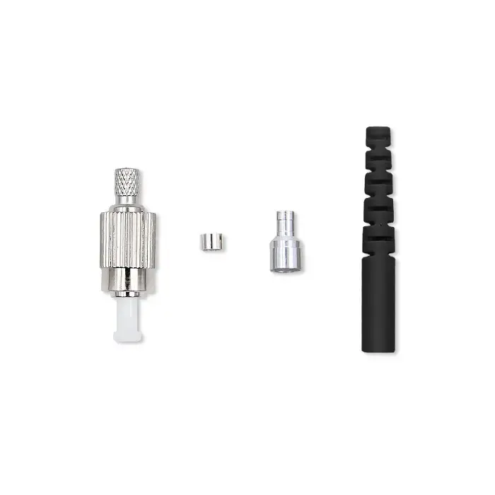 Qoltec FC fiber optic connector | Multimode | 2.0mm | Mounting set | 200pcs.