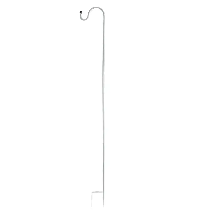 Laternas turētājs metāla 96cm, balts