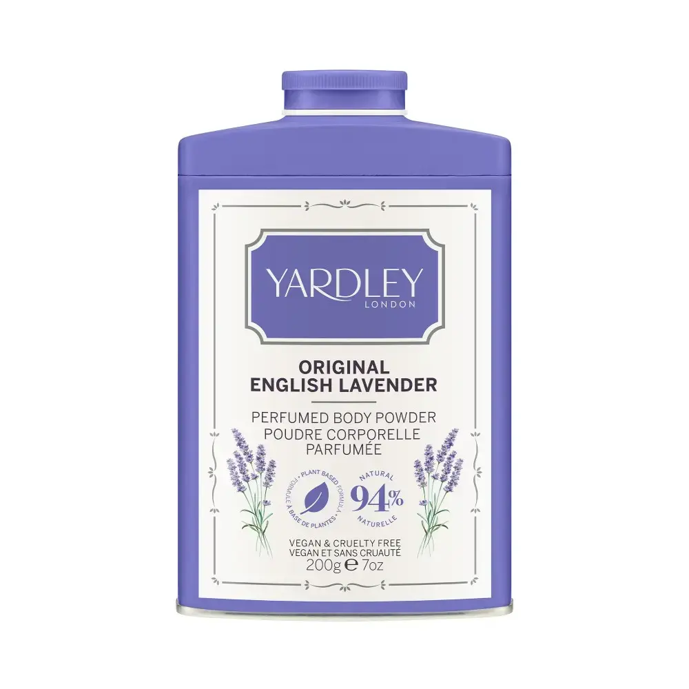 Yardley, English Lavender, Soothing, Body Powder, 200 g