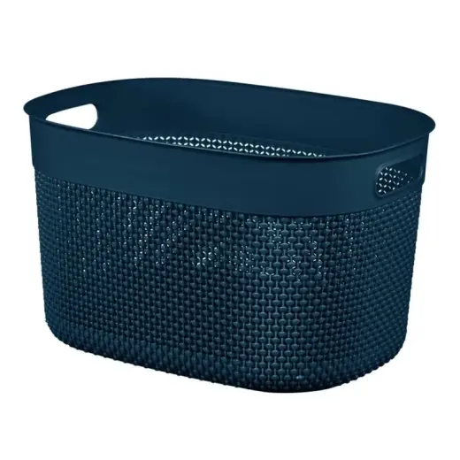 Korv Filo L 18L 38x28x22cm tumesinine