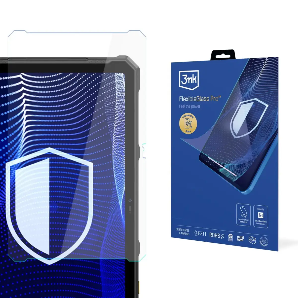 3mk FlexibleGlass Pro Hybrid Glass for Ulefone Armor Pad 4 Ultra | Pad 4 Ultra Thermal