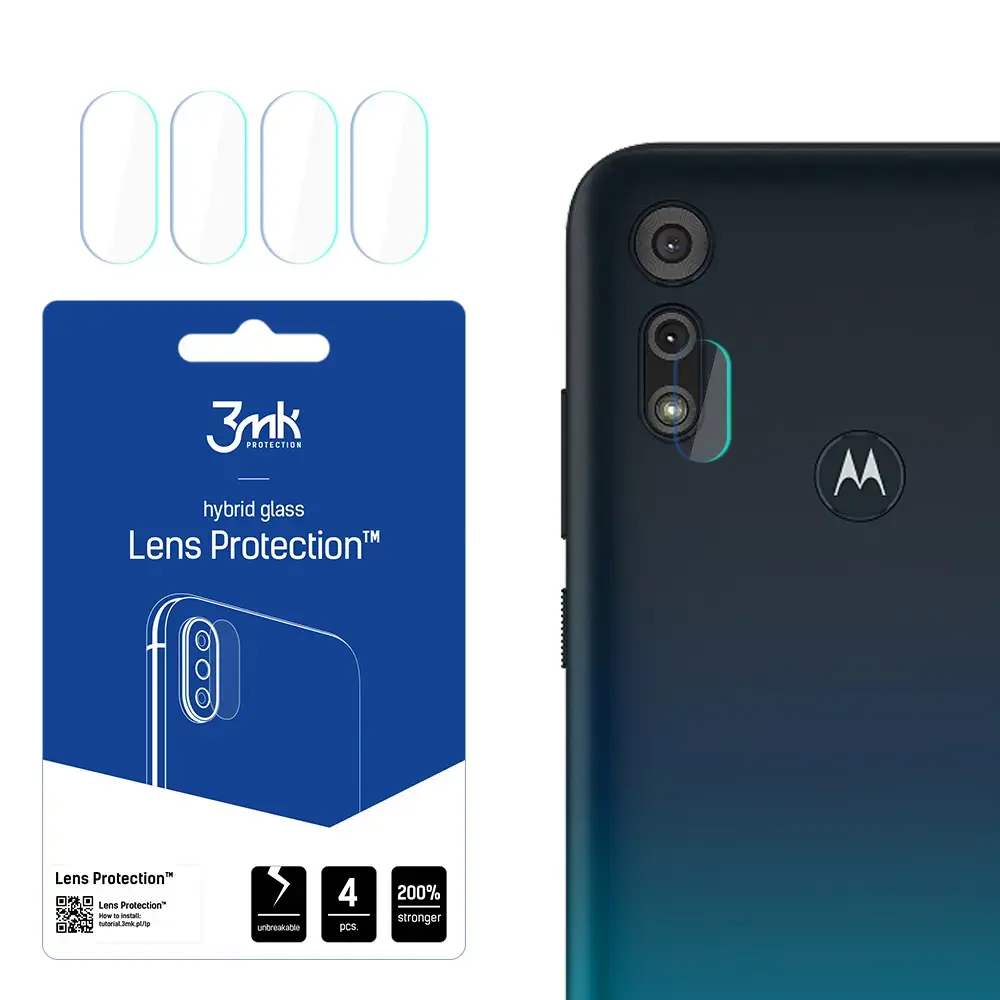 Motorola Moto E6s - 3mk Lens Protection™ screen protector