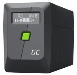 Nepārtrauktas barošanas bloks Green Cell PowerProof LCD UPS 650VA 360W