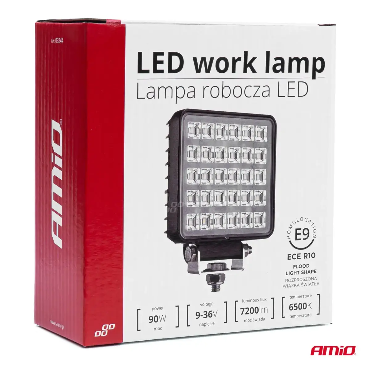 Working lamp AWL33 30 LED FLOOD 9-36V