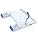 iPega P5S009 Multifunctional Charging Stand for PS5 Slim White