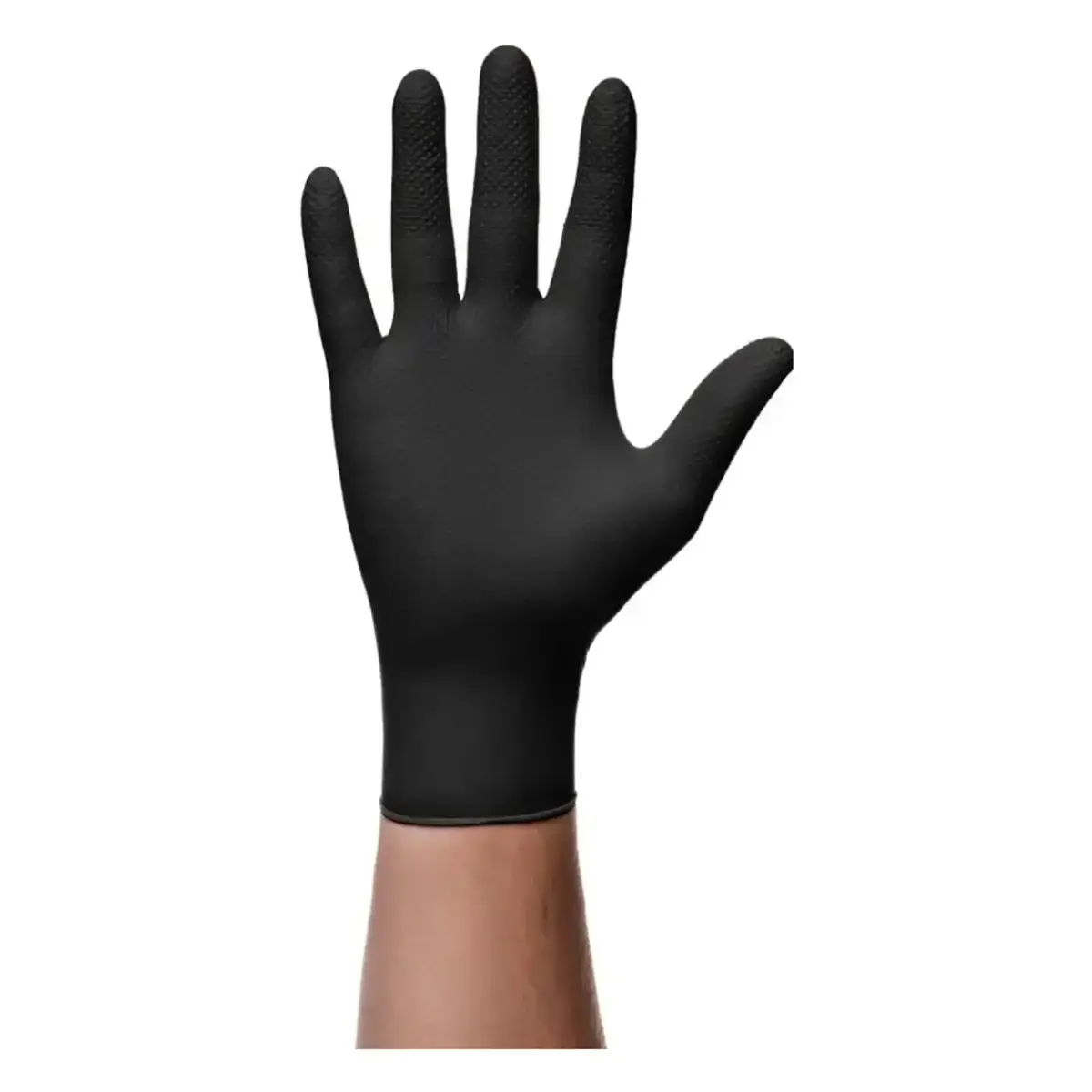 Mercator GoGrip BLACK nitrile gloves 4 pcs size XXL