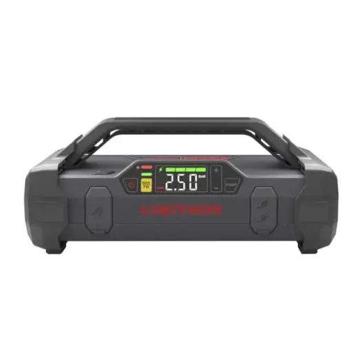 Lokithor Auto Jump Starter with Compressor 150 PSI Air Pump 12V 2000A
